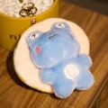 Miniatyrbillede 8 af 9: Frø Plushie Legetøj Kawaii Rød Svamp Enkelt Frø Fyldet Blødt Dyr Legetøj Baby Pease Dukke