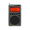 Miniatyrbillede 1 af 6: Reteness TR110 Portable SSB Shortwave Radio FM MW SW LSB AIR CB VHF UHF Fuld Band NOAA Alert Digital Radio Receiver for outdoor