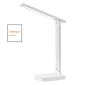 Miniatyrbilde 7 av 7: Sammenleggbar bord lampe øyebeskyttelse touch dimmbar LED lampe student hybel soverom lese USB oppladbar bord lampe