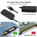 Miniatyrbild 5 av 7: SATA till USB 3,0 kabel upp till 5 Gbps för 2,5 3,5 tum extern hårddisk SSD Hårddisk SATA 7+15 22 Pin adapter USB  3.0 till Sata kabel