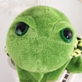 Miniatyrbillede 5 af 7: 1 stykker Skildpadde Plys Legetøj Store Øje Grøn Plysj Dukke Fyld Dyr Skildpadde Legetøj