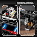 Miniatyrbillede 4 af 8: 1077 stykker Teknisk Dodge Oplader Racing Bil Byggeklodser