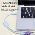 Miniatyrbild 6 av 6: Vention USB Omvandlare Kabel för tangentbord mus USB hane till PS2 hona omvandlare adapter kabel för bärbar dator anslut tangentbord USB