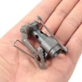 Miniatyrbillede 1 af 7: Udendørs Gas komfur camping gas brænder bærbar mini aluminium legering komfur overlevelse ovn