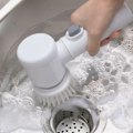 Miniatyrbillede 2 af 8: Multi funktionel elektrisk rengøring børste til køkken og badeværelse trådløs håndholdt strøm skrubber