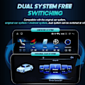 Miniatyrbillede 5 af 7: Android 14 Trådløs  Multimedie Navigation GPS SWC DSP 4G WiFi CarPlay