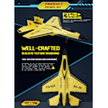 Miniatyrbillede 5 af 5: RC Foam Aircraft SU-35 Plane 2.4G Radio Control Svævefly