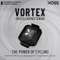 Pikkukuva 7 / 8: Vortex nopeus poljinnopeus anturi pyörälle tietokone IPX7 vedenpitävä 300h akku kesto Bluetooth ANT pyörä lisälaitteet