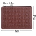 Pikkukuva 4 / 5: Macaroon Kit Macaron Silicone Mat Non Stick Leivin muotti matto