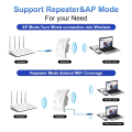 Miniatyrbillede 3 af 7: Wifi Range Repeater Wi-Fi Forstærker Hjem Netværk Extender Wi-Fi AP Tilstand Extender