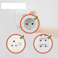 Miniatyrbilde 5 av 7: 20 deler Universal Strøm Socket Uttak Plug Beskyttende Deksler Anti Elektrisk Baby Sikkerhet Beskytter