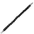 Miniatyrbild 6 av 9: 295 mm flexibel axel bits magnetisk skruvmejsel förlängning borr bit hållare anslut länk för elektronisk borr