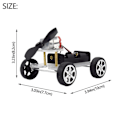 Pikkukuva 2 / 6: Tuuli voima auto DIY elektroniikka tekniikka teknologia tiede lelut opetus lapsille