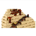 Miniatyrbillede 2 af 6: Den Store Pyramid Giza Bygningsblokke By Arkitektur Gade Udsigt Bygningssæt