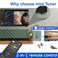 Miniatyrbilde 3 av 8: Mini TV tuner HEVC 10Bit U8mini Digital Terrestrisk mottaker