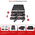 Miniatyrbilde 6 av 8: 6-Bay 2,5 tommer SATA SSD HDD Hot Swap Mobil Rack/Enclosure Hard Disk Kapital Rack Data lagring