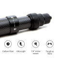 Miniatyrbillede 7 af 7: Invisible Selfie Stick For GO 2 / ONE RS / R 70cm 1,2m Carbon Fiber Extension Stang