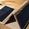Miniatyrbillede 5 af 5: Solpanel   Bærbar Foldbar Vandtæt Til mobil telefon strøm bank 10W Batteri Oplader