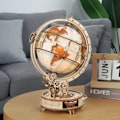 Miniatyrbild 4 av 6: Lysande 3d Pussel Globe med LED Ljus