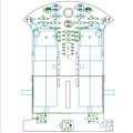 Pikkukuva 3 / 5: D2-1 DIY Kit Älykäs seuranta Line Smart Car Kit TT Motor Electronic DIY Kit Smart Patrol Automobile parts