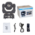 Miniatyrbillede 2 af 3: Lyre LED Mini 60w Gobo Stage Moving Head DMX512 DJ Disco Belysning Udstyr Led Fest lys