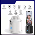 Miniatyrbild 2 av 7: Auto Ansiktsspårning Telefon selfie stick Smart 360°rotationshållare AI Uppföljning video Vlogg Live Gimbal Stabilizer Stativ för mobil