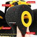 Pikkukuva 5 / 11: RC Auto Stunt Drift Soft Big Sponge Renkaat Buggy Ajoneuvo Malli Radio Ohjattu Kone Kaukosäädin Ohjaus lelut