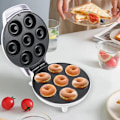 Miniatyrbilde 2 av 5: Mini Donut Maker Machine Non-stick Overflate for Barn Frokost Snack Desserter Lager 7 Donuts