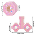 Miniatyrbild 3 av 7: 10 st Donuts DIY Hexagon Godis choklad present ask
