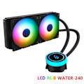 Pikkukuva 2 / 8: Vesi jäähdytin suoritin tuuletin 120mm 240mm 360mm suoritin jäähdytin RGB integroitu jäähdytin prosessori jäähdytin