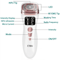 Miniatyrbillede 5 af 7: Mini HIFU Maskine Ultralyd Maskine RF Fadiofrecuencia EMS Mikrostrøm Lift Firm Opstramning Hud Rynke Hudpleje