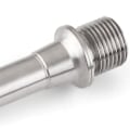 Miniatyrbillede 5 af 6: 2 stk 93 mm titanium spindel/Axles fod aksel pedaler leje titanium pedal