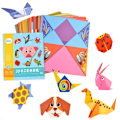 Pikkukuva 8 / 9: Sarjakuva Eläin Origami paperi leikkaus kirja lasten paperi leikkaus palapeli varhainen opetus lelut