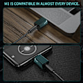 Miniatyrbild 5 av 6: Typ-C till 3,5 mm Avkodning Amp/DAC 384kHz/32bit  Ljud Adapter Chip applicera till 7HZ Tidlös