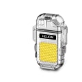Miniatyrbillede 1 af 6: USB Genopladelig Udendørs Camping Lanter Lightere Elektrisk Lommelygte Vandtæt Plasma Dual ARC Vindtæt Lettere Lommelygte