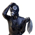 Miniatyrbilde 6 av 10: Puste Kontroll Utstyr Kvelning Cosplay