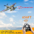 Miniatyrbillede 5 af 6: Spitfire RC Plane EPP 400mm Wingspan RC Fighter