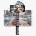 Miniatyrbillede 4 af 11: Trådløs Bluetooth Selfie Stick Stativ Håndholdt Gimbal Stabilizer Monopod Med fyld lys lukker
