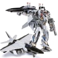 Miniatyrbillede 3 af 7: Mesterværk Transformation Legetøj Nitro Zeus Fighter Action Film Figurer Model Deformation Bil Robot
