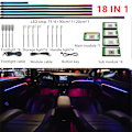 Pikkukuva 6 / 7: Universal Symphony Auto Ambient lights 64 RGB Auto Sisustus akryyli valo