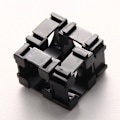 Miniatyrbillede 5 af 7: 100 styk 18650 Lithium Batteri Holder Cylindrisk Anti Vibration Plastik Batteri Pakke Bracket