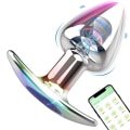 Miniatyrbillede 5 af 7: APP Vibrator Dildo But Plug Sex Legetøj til Kvinde Mænd Prostata Massager Fjernbetjening Kontrol