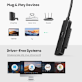 Miniatyrbild 3 av 7: SATA USB omvandlare USB 3.0 till SATA adapter