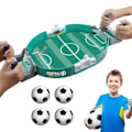 Miniatyrbillede 2 af 8: Bord fodbold spil skrivebord fodbold mini bræt spil indendørs sport fodbold bord fodbold