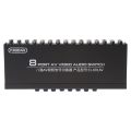 Miniatyrbillede 1 af 6: 8-vejs AV Switch RCA Switcher 8 in 1 out Composite Video L/R Selector Box