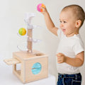 Miniatyrbilde 2 av 7: Montessori Leker Baby Tidlig Utdanning Puslespill Roterende Spor