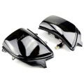 Miniatyrbilde 4 av 5: Par LED Side Ving Bak Utsikt Dør Speil Repeater Dynamisk Svinge Signal Lys Indikator Blinker