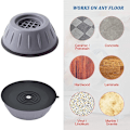 Miniatyrbillede 5 af 7: 4 dele Anti Vibration Vaske Maskin Puds Anti-slip Møbler Fødder Pad Køleskab Universal Støtte Base måtte Dæmpere Stativ