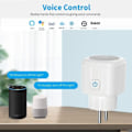 Miniatyrbillede 8 af 9: Smart Socket WiFi Smart Stik Med Strøm Overvågning Timing Funktion Voice Control Alexa Google Assistant