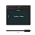 Miniatyrbild 3 av 5: Anime Digital Graphic Tablet Art Writing Board for Drawing &  Game OSU with 8192 Levels Pen Tablet